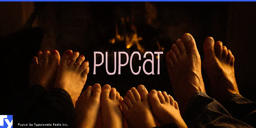 Pupcat font