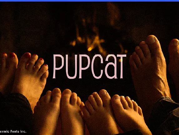 Pupcat font