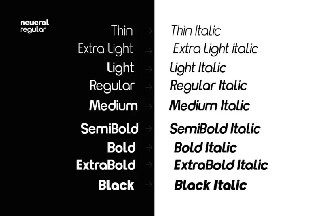 Neueral font