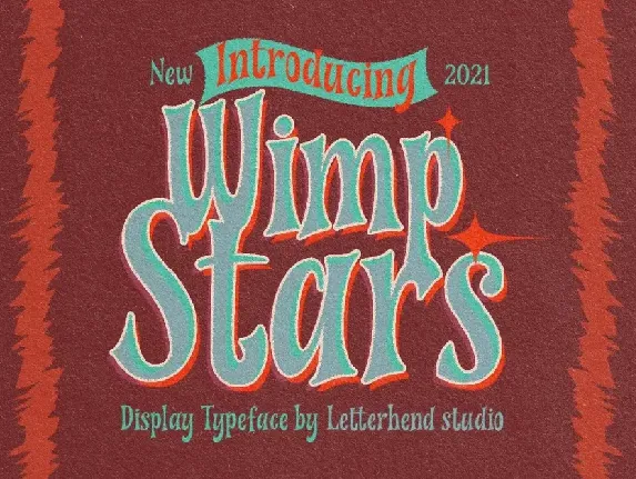 Wimp Stars font