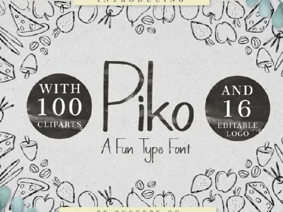 Piko A Fun Type font