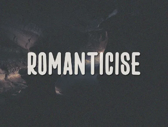 Romanticise font