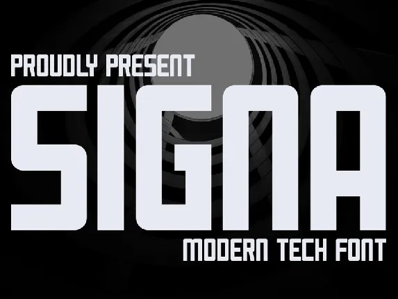 SIGNA font