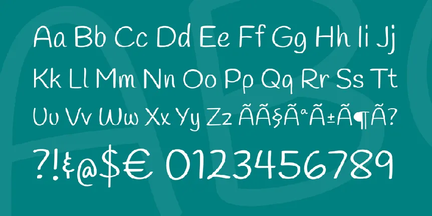 Handlee font