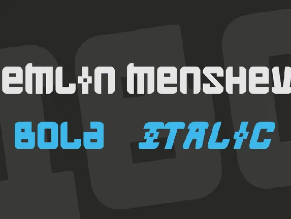 Kremlin Menshevik font