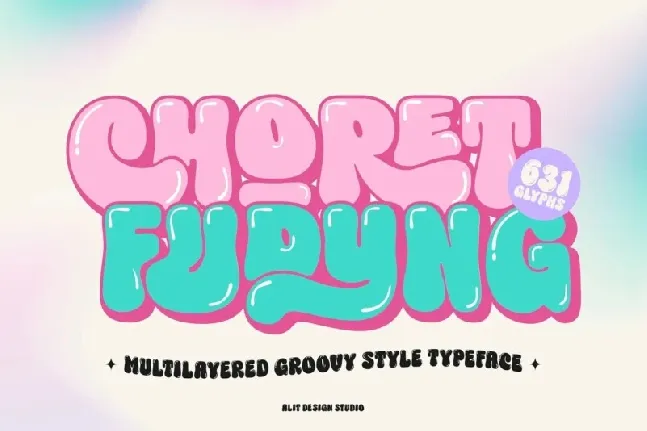 Choret Fudyng font