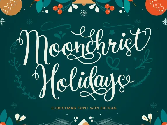 Moonchrist Holidays font