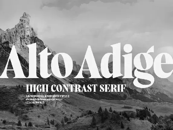 Alto Adige font