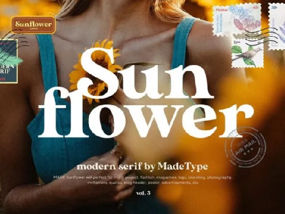 MADE Sunflower font