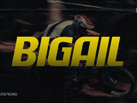 Bigail font