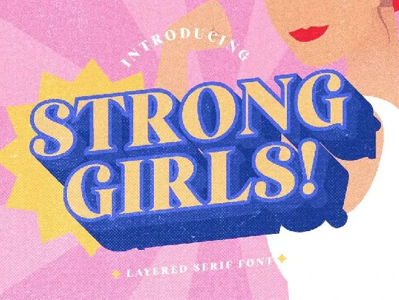 Strong Girls font