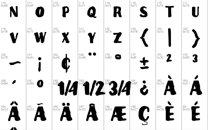 Kanover font