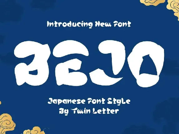 BEJO font