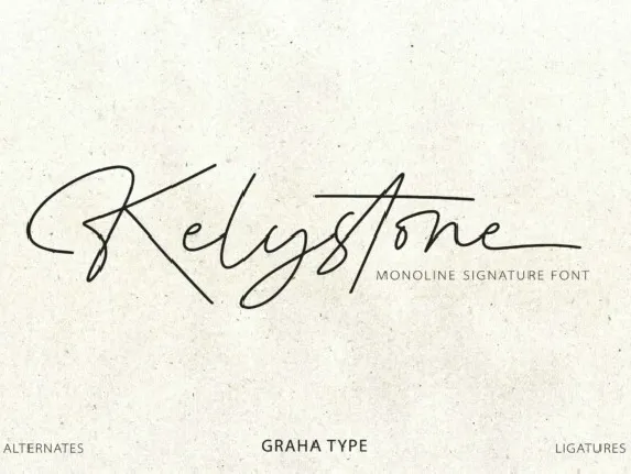 Kelystone font