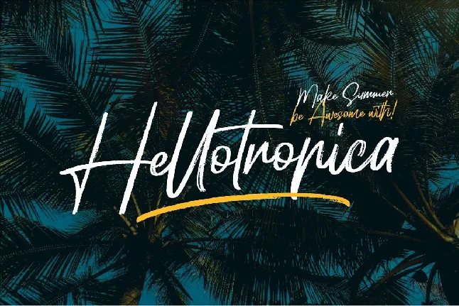 Hellotropica font