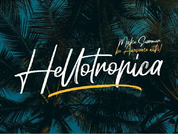 Hellotropica font