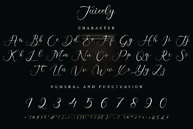 Juicely font