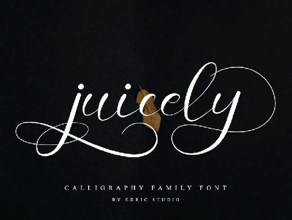 Juicely font