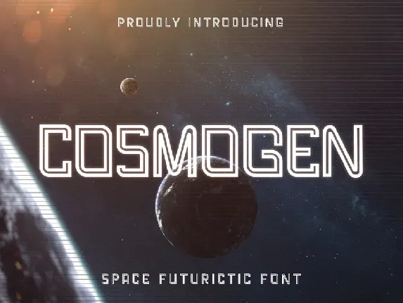 Cosmogen Free Trial font