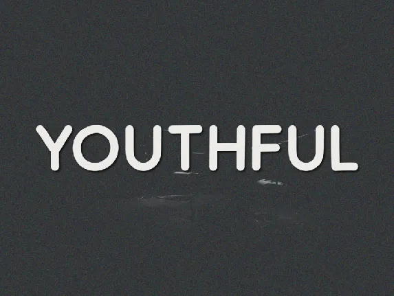 Youthful font