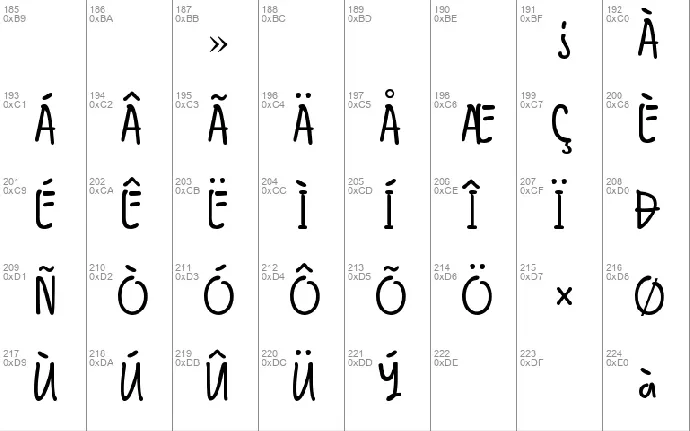 Qokijo font