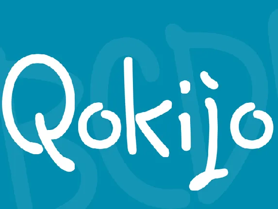 Qokijo font