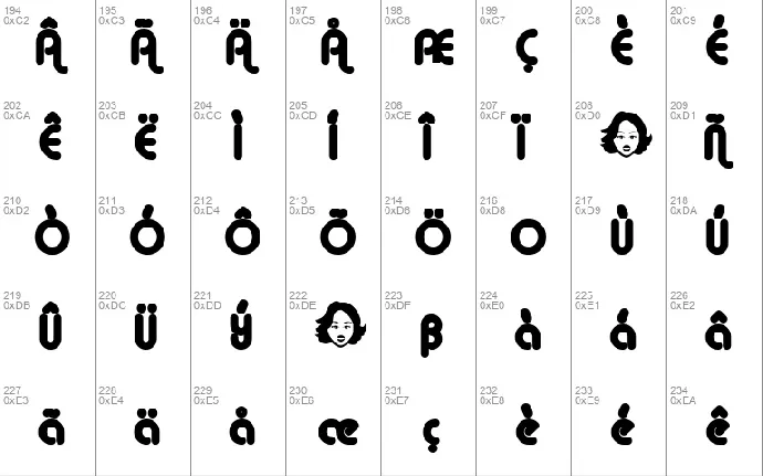 Alba font