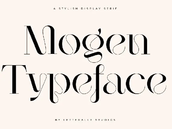 Mogen font