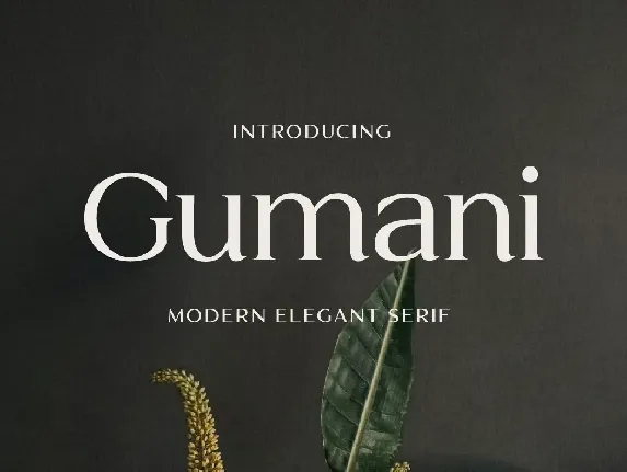 Gumani font