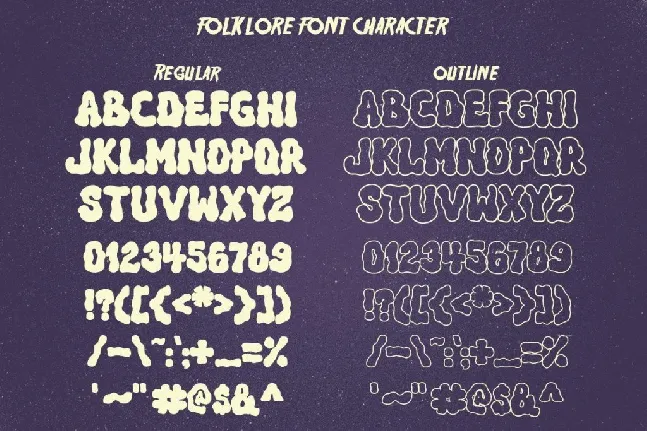 Folklore DEMO font