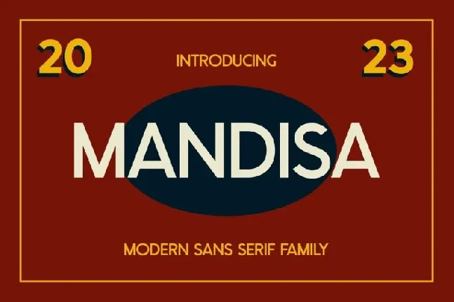 Mandisa Family font