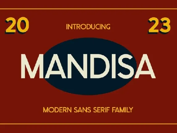 Mandisa Family font