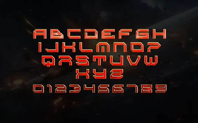 Space Games font