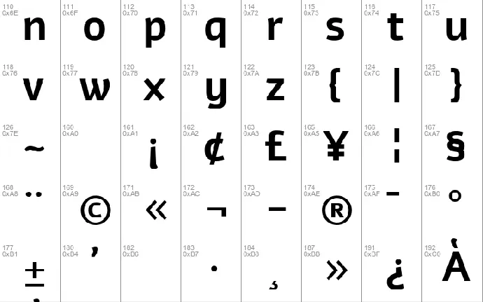 Alef font