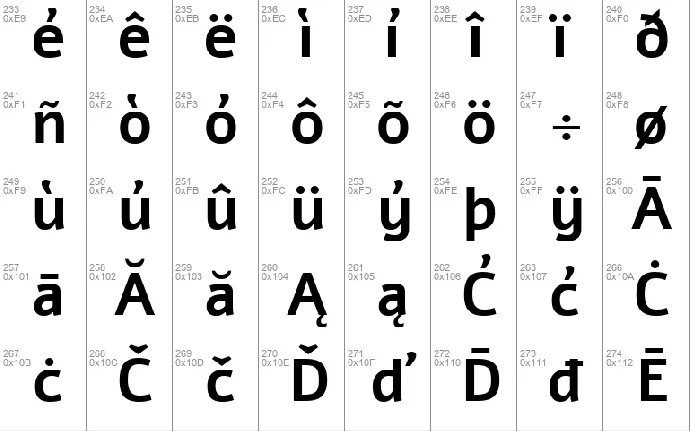 Alef font