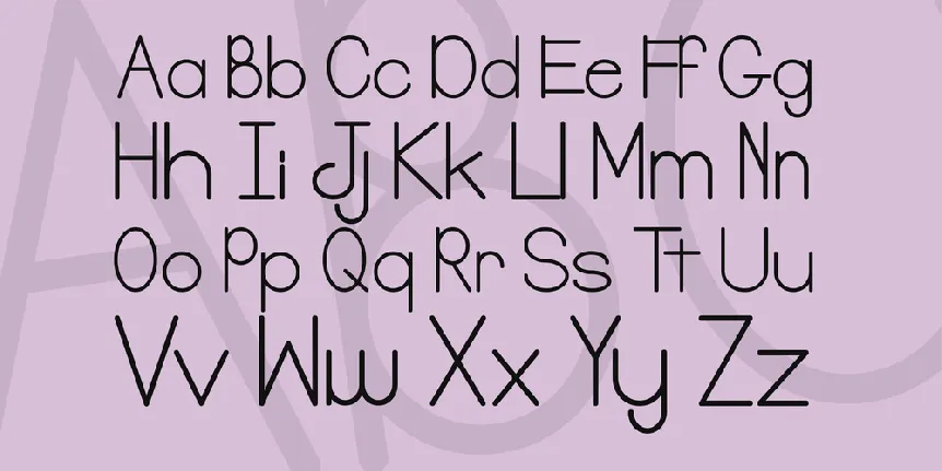 Balker font