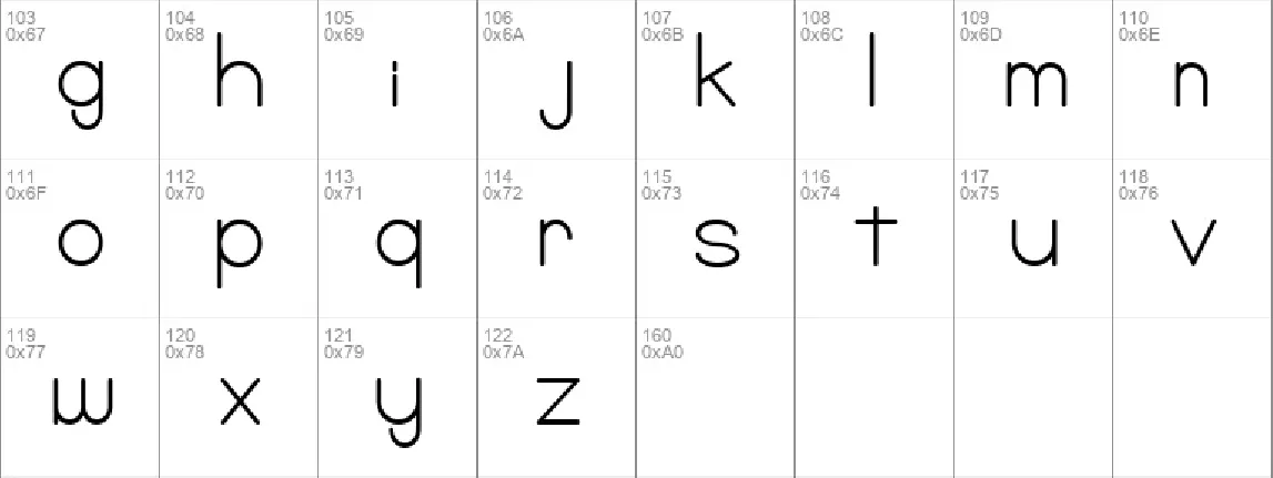 Balker font