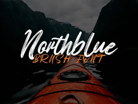 Northblue font