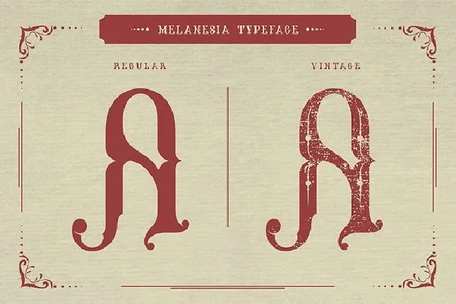 Melanesia Typeface font