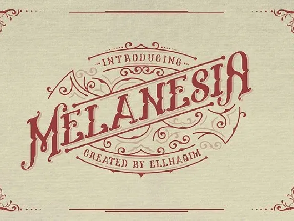 Melanesia Typeface font