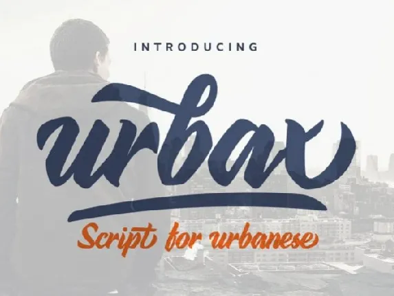 Urbax Script font