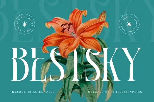 Bestsky Serif font