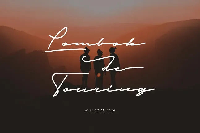 Limbathude Script font