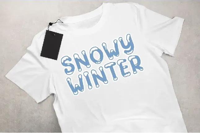 Snowy Winter font