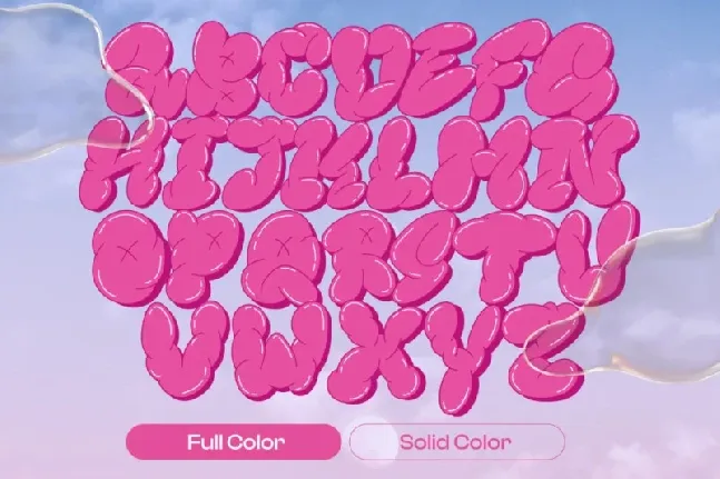 Dx Bloop font