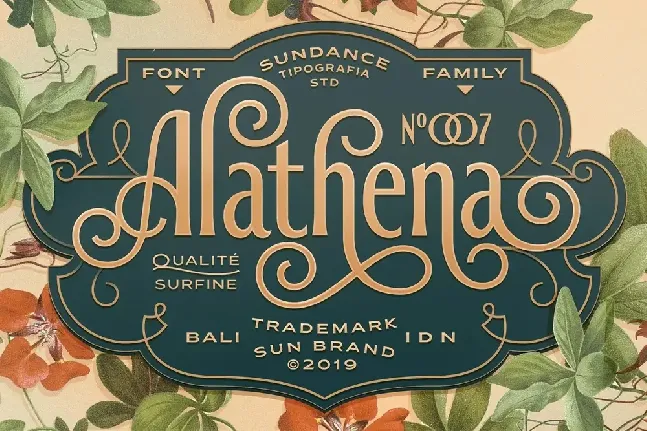 Alathena Family font