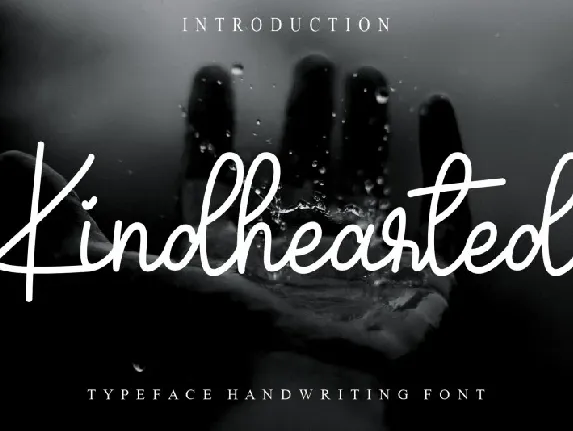 Kindhearted Handwritten font