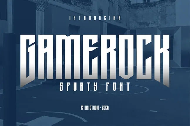 Gamerock font