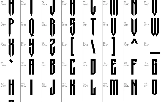 Gamerock font