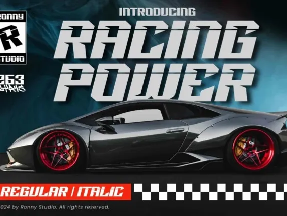 Racing Power font